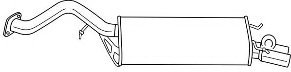 AKS DASIS SG65655 End Silencer